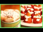 DIY: Candy Cane Hot Chocolate + Strawberry Santa's!