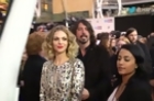 Dave Grohl on Producing Zac Brown Band at the 2013 AMAs Red Carpet