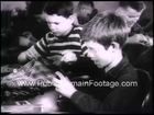 Schoolboys in Maryland USA Learn Home-Making Skills newsreel www.PublicDomainFootage.com