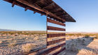 Lucid Stead installation by Phillip K Smith III gives illusion of invisibility to a desert cabin