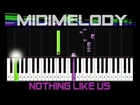 ♫ EASY Nothing Like Us Justin Bieber Synthesia Piano Tutorial 100% + Sheet Music ♫