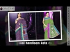 Online Kota Sarees, Buy fancy kota doria Cotton Silk Supernet saris