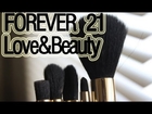 REVIEW: Love & Beauty Forever 21 5 piece Makeup Brush Set | makeupbykarlamisa