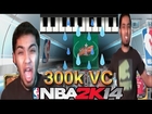 NBA 2k14 PS4 MyTEAM - Sonics Historic Packs! It's RAINING Legends! STG Playing Piano! 300k VC!