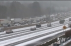 Winter Storm Causes Traffic Meltdown