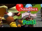 POPPING BALLOONS! - Let's Play RollerCoaster Tycoon 3 Sandbox Part 2