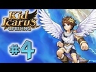 Let's Play Kid Icarus Uprising - Walkthrough Part 4 | Chapter 4: The Reaper's Line of Sight 3DS