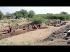 Hard Working Women of Indian Rajasthani Village.Junjani,Bhinmal,Rajasthan,India.भीनमाल.Marwari Woman