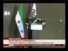 Opposition sets conditions for talks : Syria