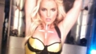 Britney Spears shares on-set bikini pics