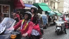 Vachalcade 2013, du French cancan en moto ! Vive Montmartre !!!!