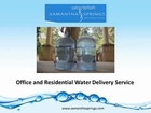 Custom Bottle Water Labels - Samantha Springs