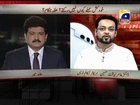 Aamir Liaquat in Capital Talk with hamid mir only on Geo News 1-7-2013 by @AamirLiaquat