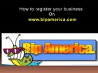 How to List Your Business on Bip America