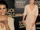 Diane and Lea Dare to Bare at the Celebration for Miss Golden Globe
