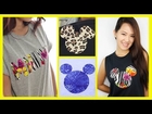 DIY A Mickey Mouse Inspired T-Shirt - An Anneorshine Disney Exclusive